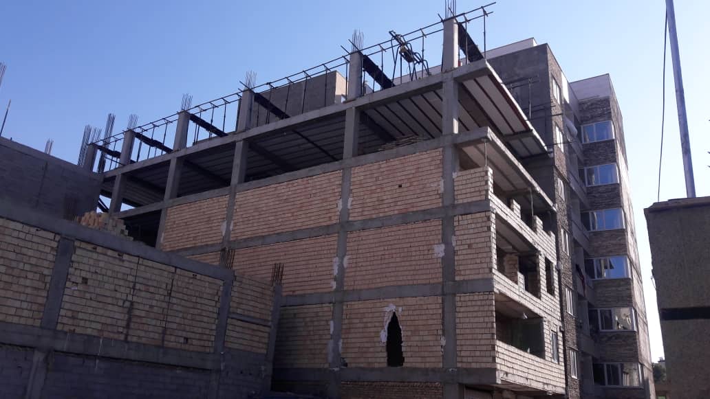 نمونه کار ساختمان 6 طبقه در چمران کرج محمدشهر